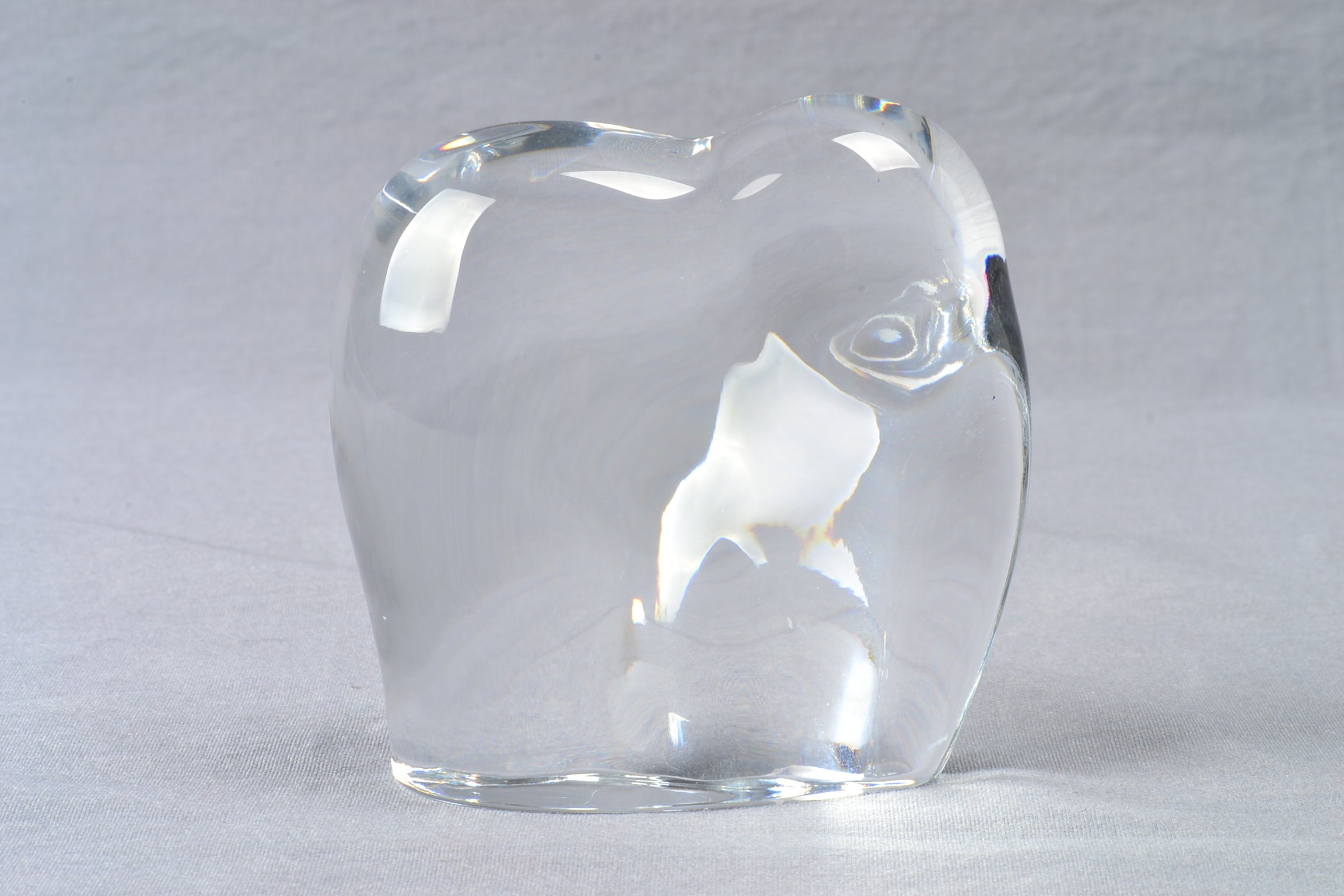 Amazon.com: Baccarat Crystal Elephant Figure Paperweight : Home